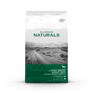 ダイアモンド ナチュラル　 ラージブリード　アダルト　チキン&ライス　大粒18.1kg　ドッグフード　ブリーダー用　送料無料(北海道・沖縄県除く)
