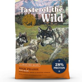 テイスト オブ ザ ワイルド 　ハイプレイリー パピー 12.7kg　穀物不使用　グレインフリー　全犬種対応　ドッグフード　並行輸入　送料無料(北海道・沖縄県除く)