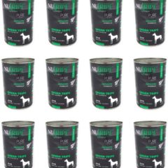 ニュートライプ　ピュア　NUTRIPE　PURE　グリーントライプ（390g×12缶） 国内正規輸入品　グレインフリー　缶詰　送料無料（北海道・沖縄県除く）