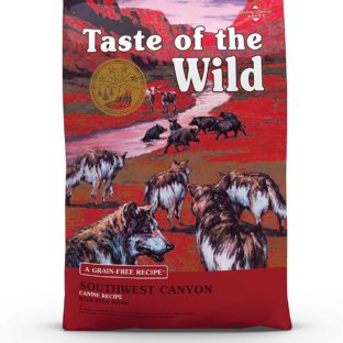 テイスト オブ ザ ワイルド 　サウスウエストキャニオン　12.7kg　全犬種対応　穀物不使用　グレインフリー　並行輸入品　送料無料(北海道・沖縄県除く)