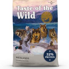 最近売れてます　テイストオブザワイルド　ウェットランド　Taste of the Wild　グレインフリー　犬用　